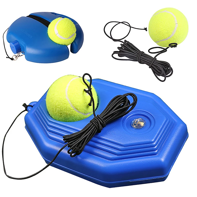 1Set Single Player Tennis Trainer Con Corda Elastica Tennis Base Tennis Companion Trainer