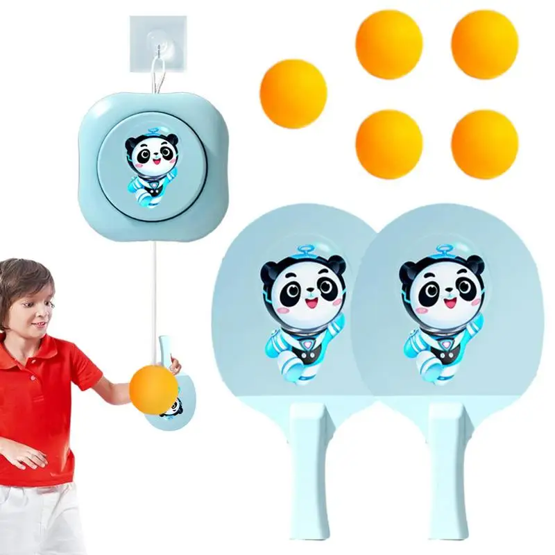 Allenatore Di Ping Pong Per Bambini Ping Pong Esercitatore Interattivo Genitore-Figlio Palline Da Ping Pong Allenamento Regolabile 2-18 Anni