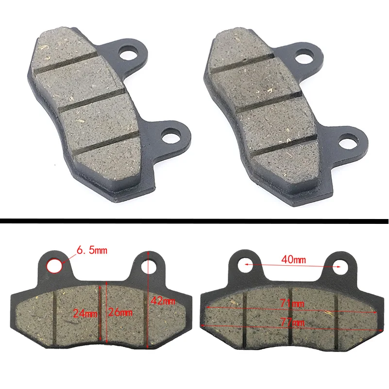 Pastiglie Freno A Disco 2 Pezzi/Coppia Adatte A Pit Pro Gpx Kayo Bse Irbis 110Cc A 250Cc Dirt Pit Bike Brake System Part