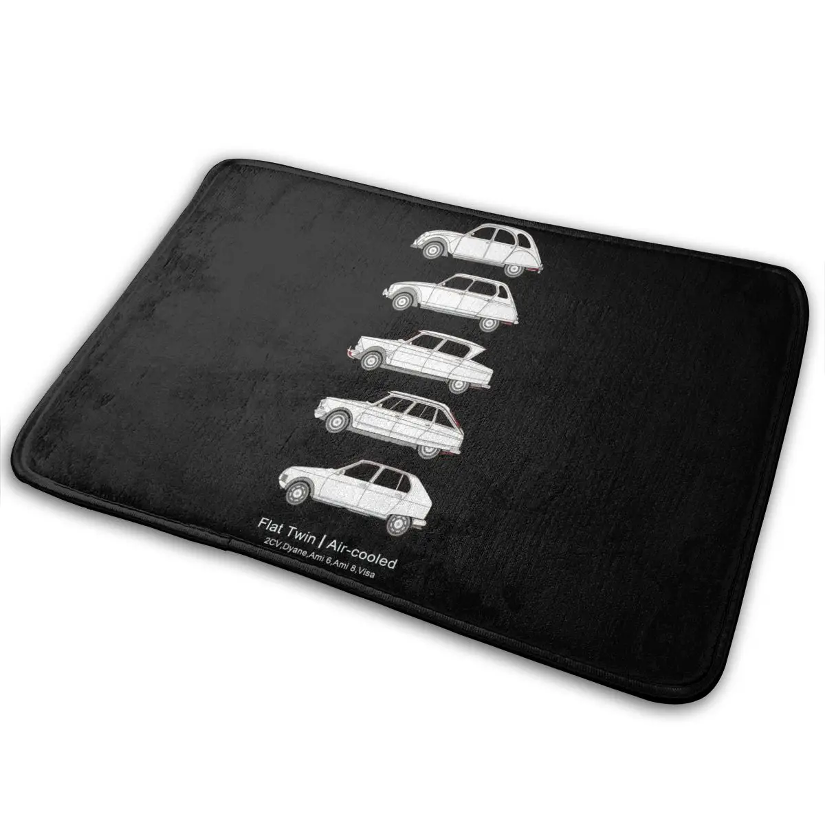 Tappeto Da Uomo Citroen Flat Twin Enged Car Art 2Cv Dyane Ami 6 Ami 8 Visto Classic Printe Carpet