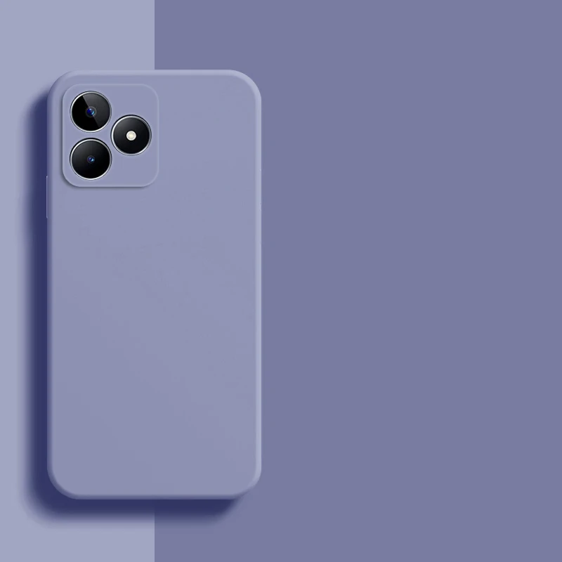 Per Realme C51 Custodia Cover Realme C51 C53 C55 Custodia Protettiva Per Paraurti In Silicone Liquido Morbido Su Realme C51 Funda