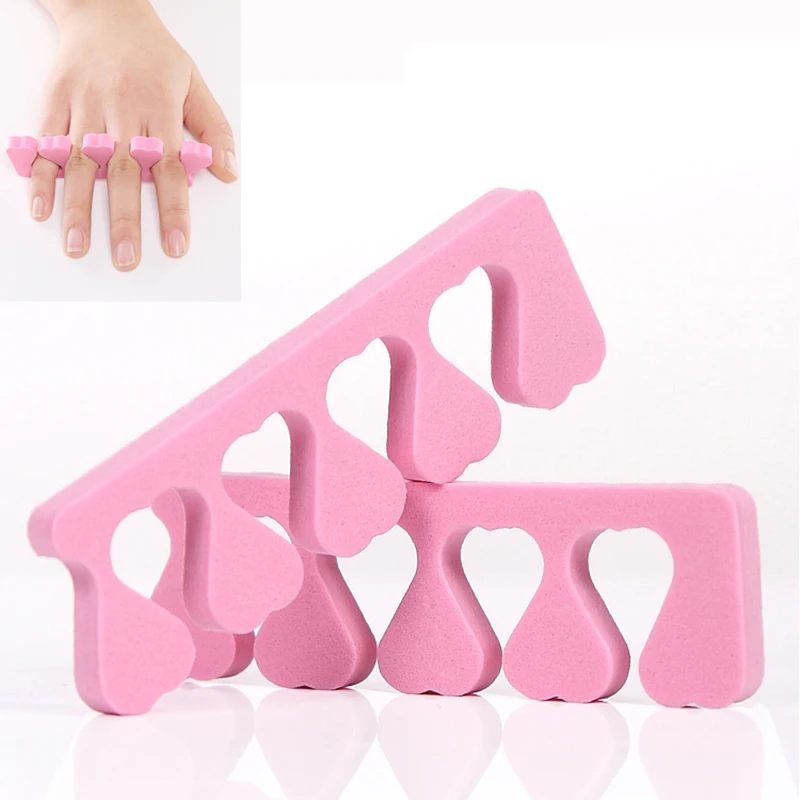 /Pack Nail Art Toe Separatori Dita Piedi Spugna Gel Morbido Strumenti Uv Polish Manicure Pedicure
