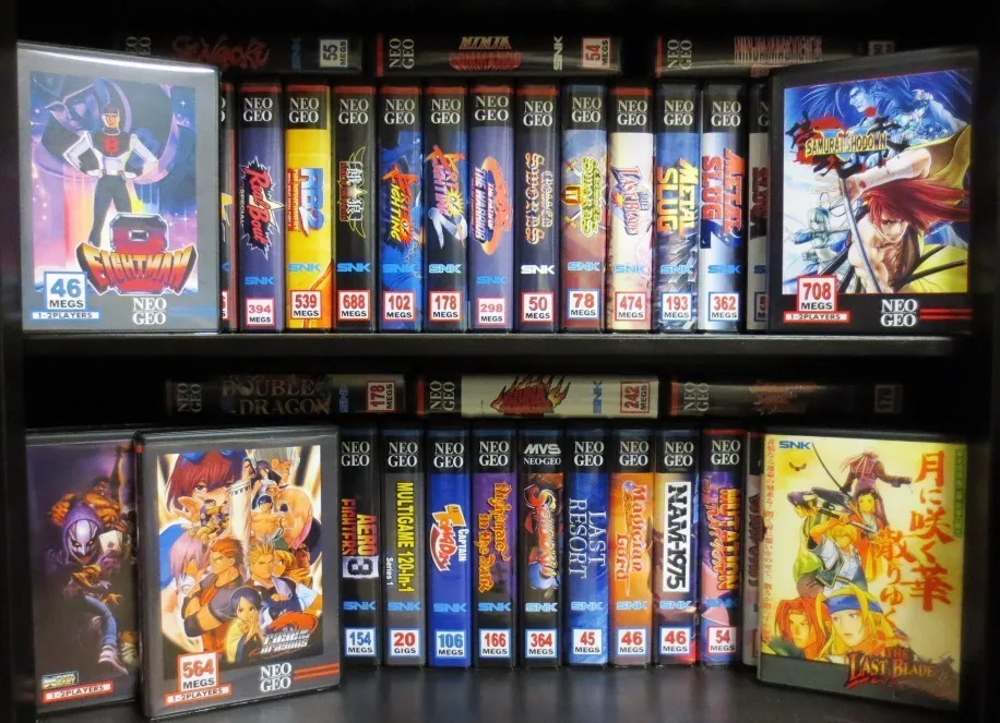 Neogeo Mvs-Aes Shockbox Con Cover Art Arcade Game Card Art Box Per Gioco Classico Adatto A Aes/Mvs Origianal