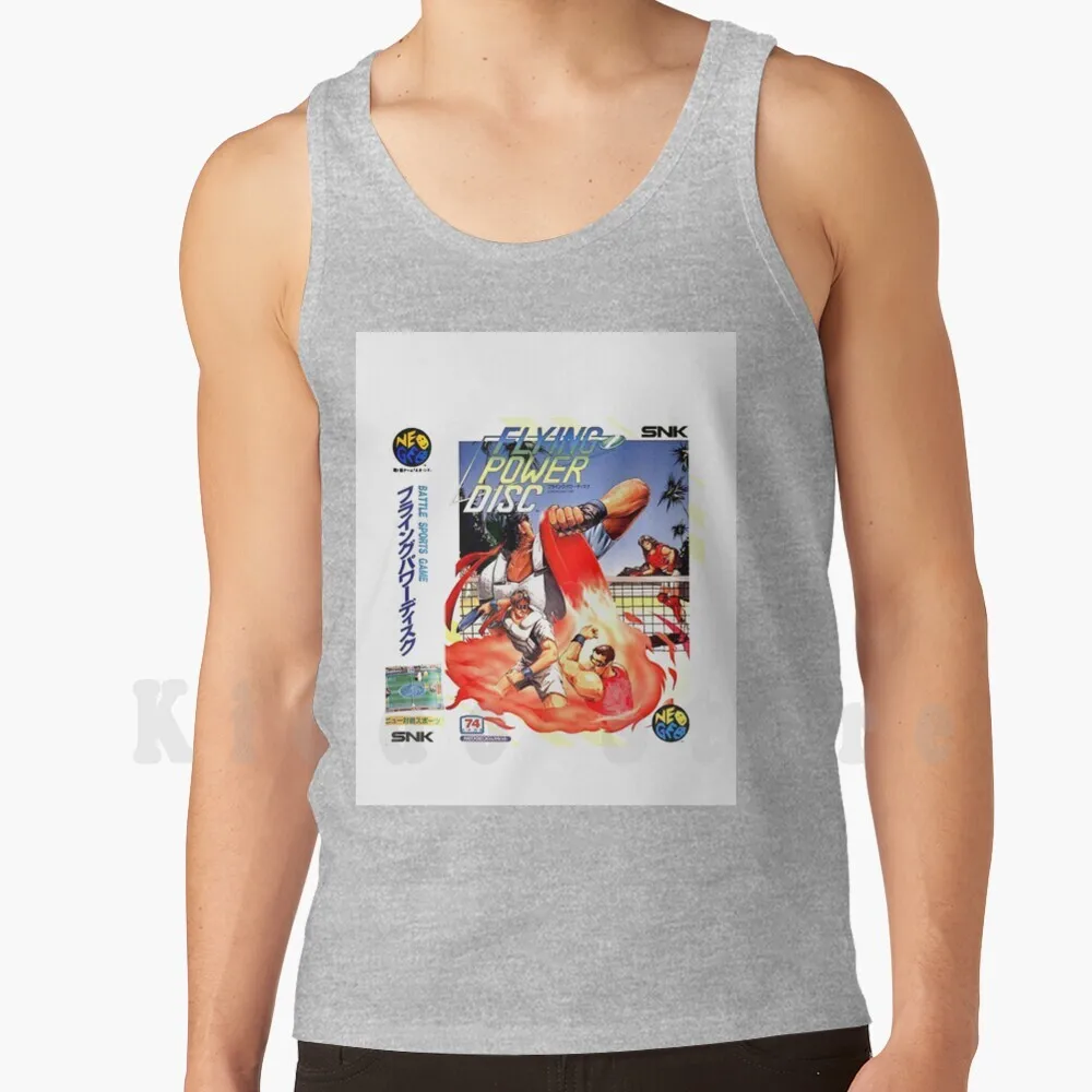 Windjammer Canottiere Canottiera 100% Cotone Neogeo Neo Geo Snk Windjammer Evo Doticao Dreamhackplaystation Aes