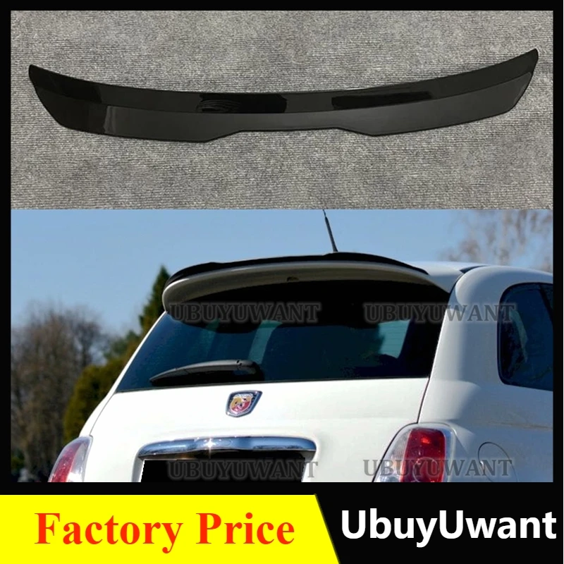 Mini Spoiler Extension Fiat 500 Abarth Mk1 2008-2012 Spoiler Ala Posteriore Per Fiat 500 Abarth Mk1 Lifting 2016-Accessori Auto