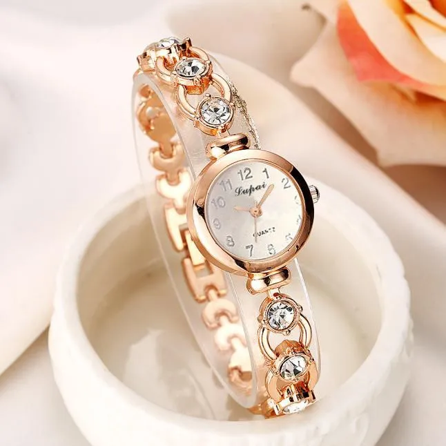 Orologi Da Polso Al Quarzo Generosi Di Lusso Set Di Orologi Da Donna Al Quarzo Accurato Orologi Da Donna Di Lusso Di Alta Qualità 2023 Relógio Feminin