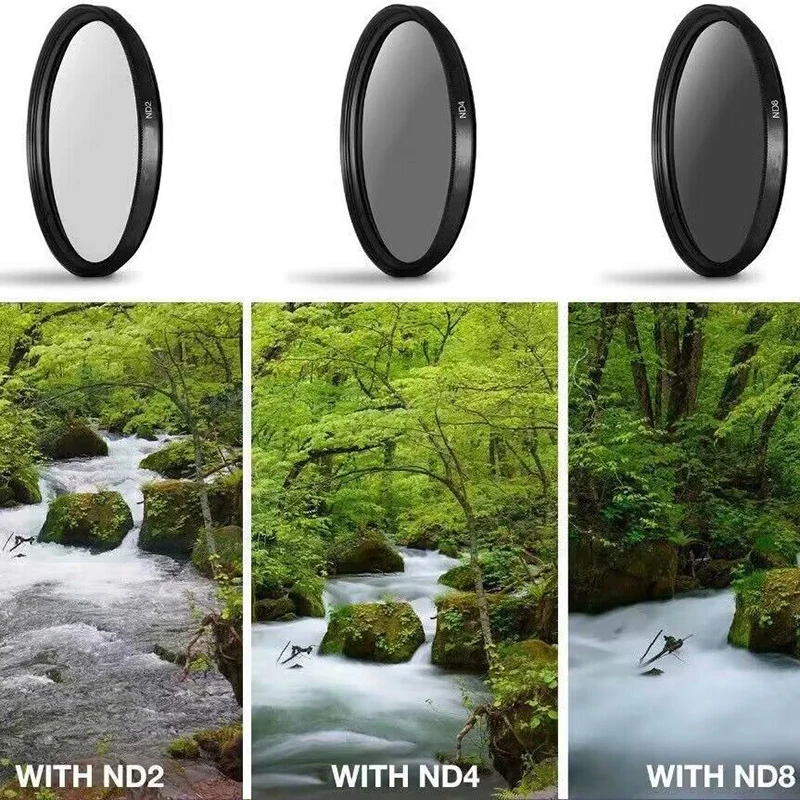 Lightdow Lens Filter 6 In 1 Kit Uv + Cpl + Fld + Nd 2 4 8 49Mm 52Mm 55Mm 58Mm 62Mm 67Mm 72Mm 77Mm Per Obiettivo Della Fotocamera Cannon Nikon