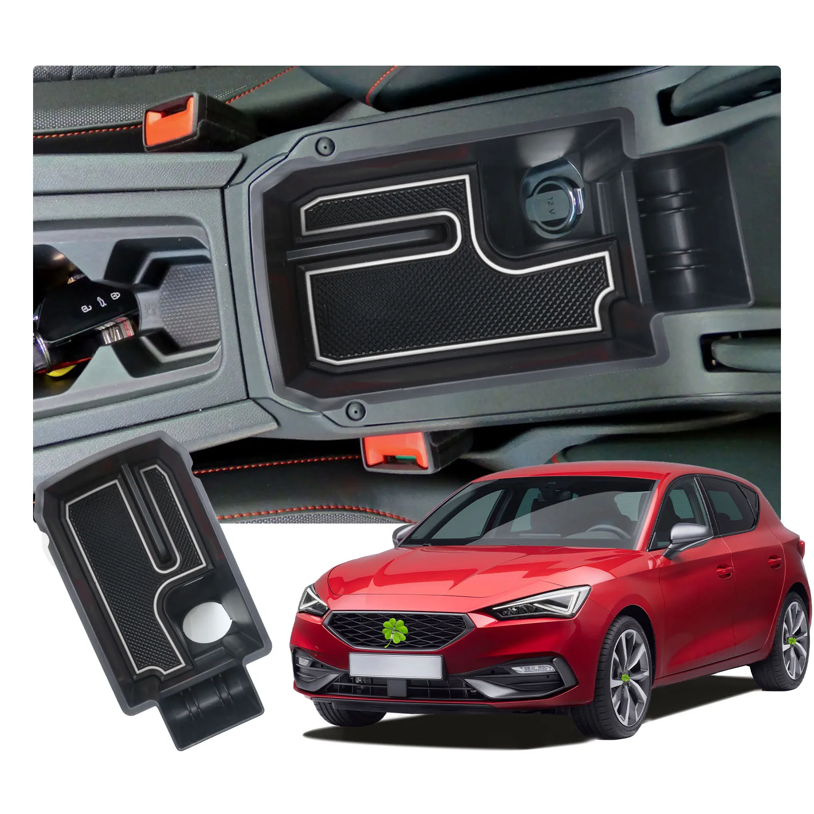Ruiya Auto Bracciolo Box Storage Per Cupra Formentor 2023 / Seat Leon Mk4 Kl1 Kl8 Central Control Container Cupra Formentor Accessori