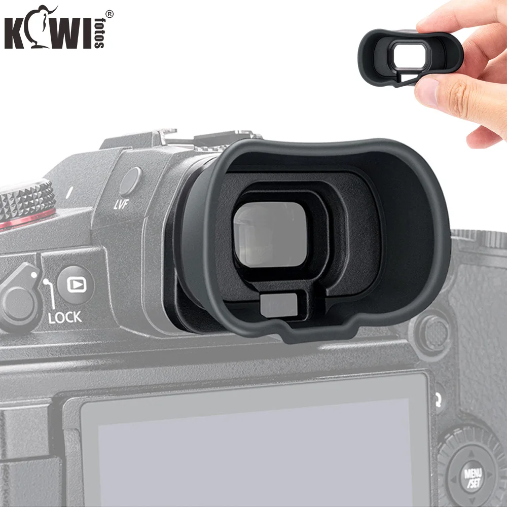 Soft Silicon Long Camera Eyecup Viewfinder Oculare Eye Cup Per Panasonic Dc-Gh6 Gh5S Gh5 Sostituisce Panasonic Muslimeyecup