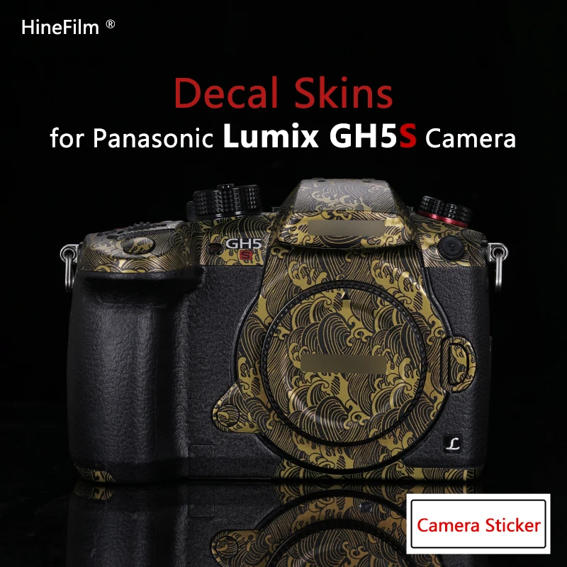 Lumix Gh5S Fotocamera Premium Decalcomania Pelle Per Panasonic Gh5S Protezione Della Fotocamera Pellicola Protettiva Antigraffio Adesivo