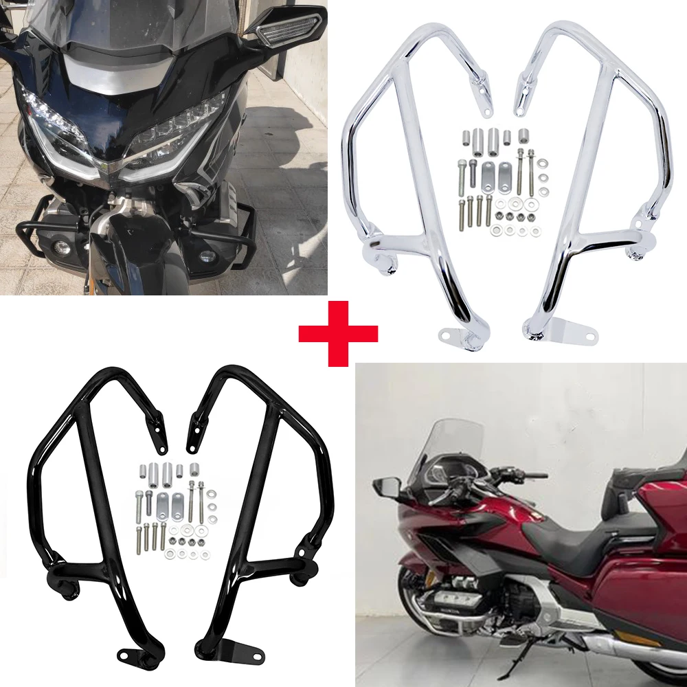 Per Honda Gold Wing 1800 Gl1800 F6C Goldwing Gl-1800 F6B 2018-2023 Highway Crash Bar Protezione Motore Paraurti Protezione Stunt Cage