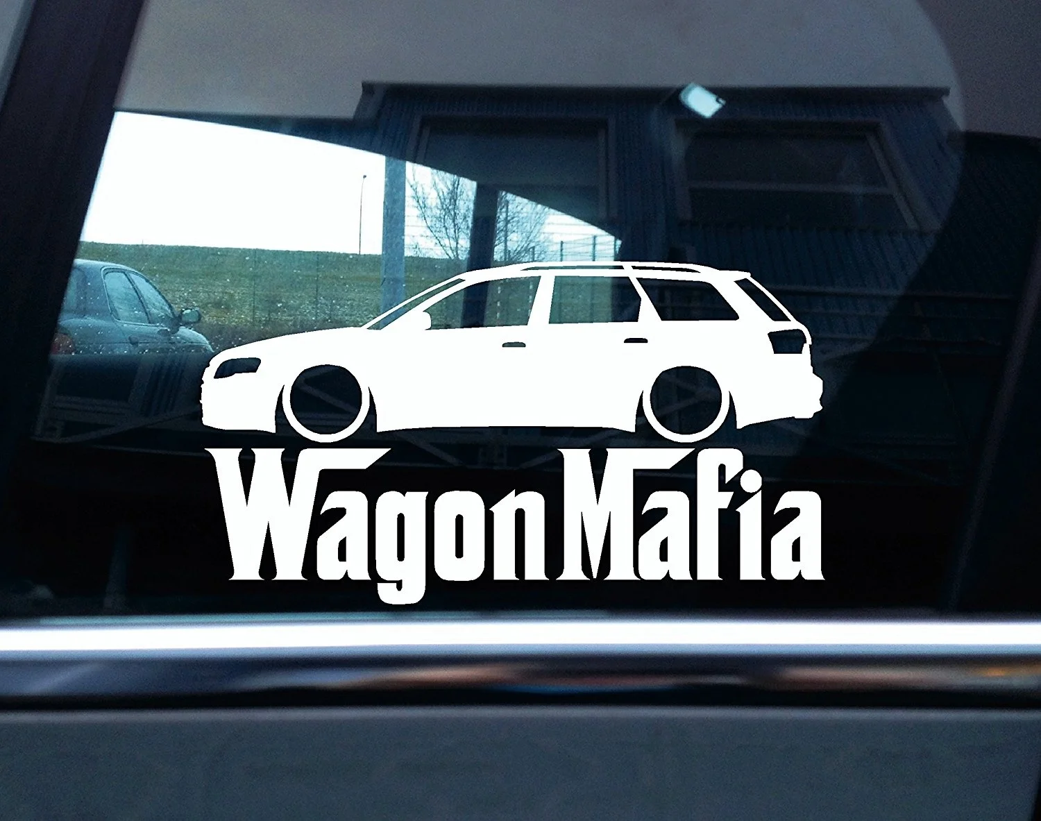 Per Audi A4 Ribassato, Rs4 Avant (B7) Wagon Maia Silhouette Sticker
