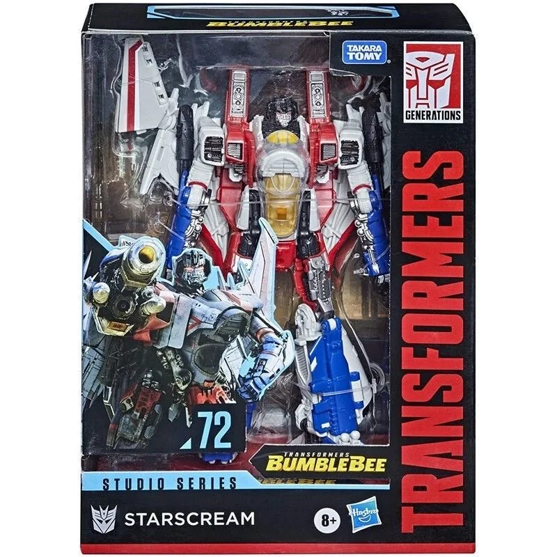 Takara Tomy Strappo Transformers Studio Series Ss72 Starscream Bumblebee Transformers Classic Movie Series Toys Transformers Toys