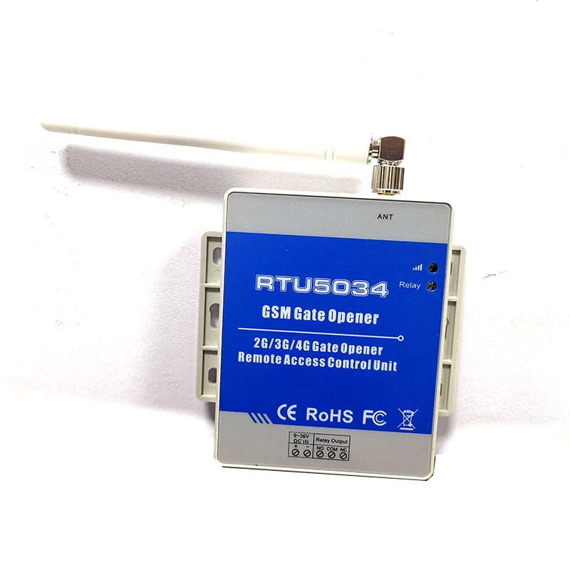 2G Gsm Dialer Ricevitore Gsm Rtu5034 Gsm Cancello Del Telefono Cellulare Garage Sms Apriporta Interruttore Relè Telecomando Wireless
