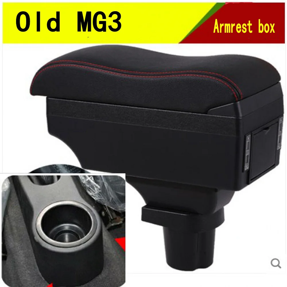Per Porsche Garages Mg3 Box Bracciolo Console Centrale Contenuto Negozio Scatola Di Immagazzinaggio Con Portabicchieri Prodotti Interfaccia Usb