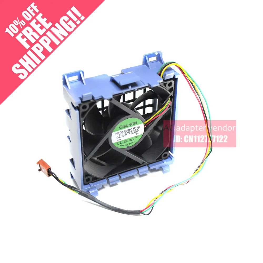 Sunon Fan 9225 A Quattro Fili 5 Pin Fan 9Cm Fan Pmd1209Ptb1-A Per Hp Dedicato Fan Whit Shell 413978-001