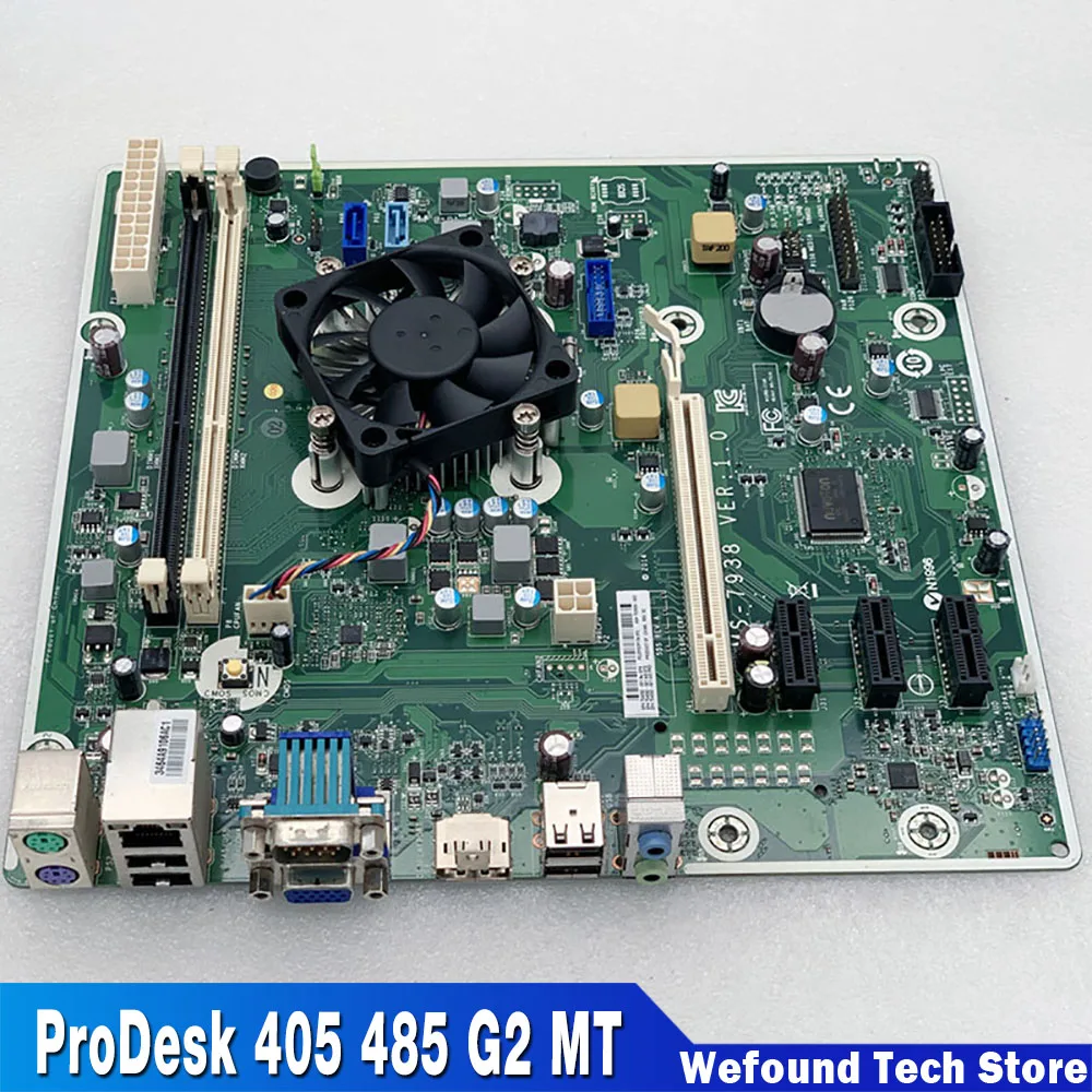 Per La Scheda Madre Del Server Hp Prodesk 405 485 G2 Mt Completamente Testata Ms-7938 754091-001 753929-001
