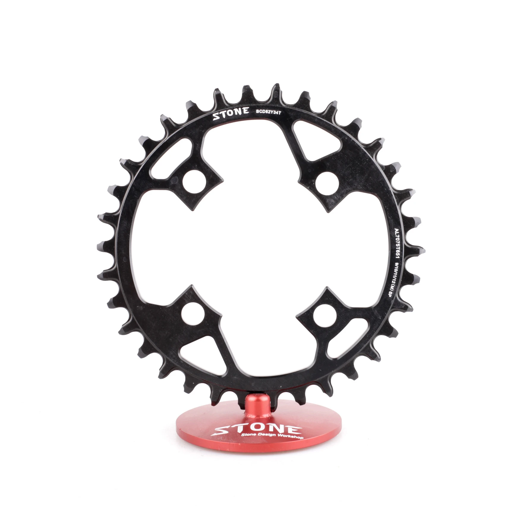Stone 82Bcd Per Fsa Alpha Drive Gamma Pro Marlin 7 Mtb Corona Larga Stretta 30T-42T Ruota Di Catena Rotonda Per Mountain Bike