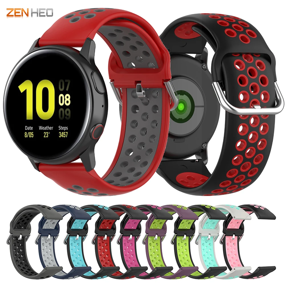 Cinturino In Silicone Per Samsung Galaxy Watch Active 1 2 Cinturino Smart Watch Per Samsung Galaxy Watch 3 41Mm 45Mm