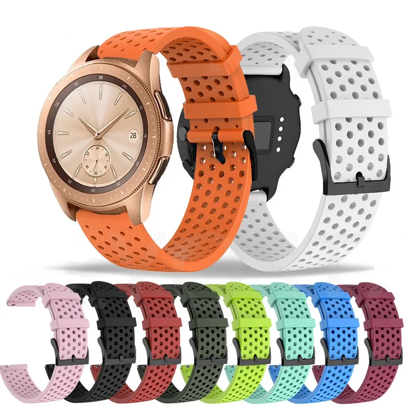 Cinturino 20Mm Samsung Galaxy Watch 3 Cinturino In Silicone 41Mm Samsung Galaxy Watch Active 1/2 Galaxy Watch Cinturino Di Ricambio 42Mm