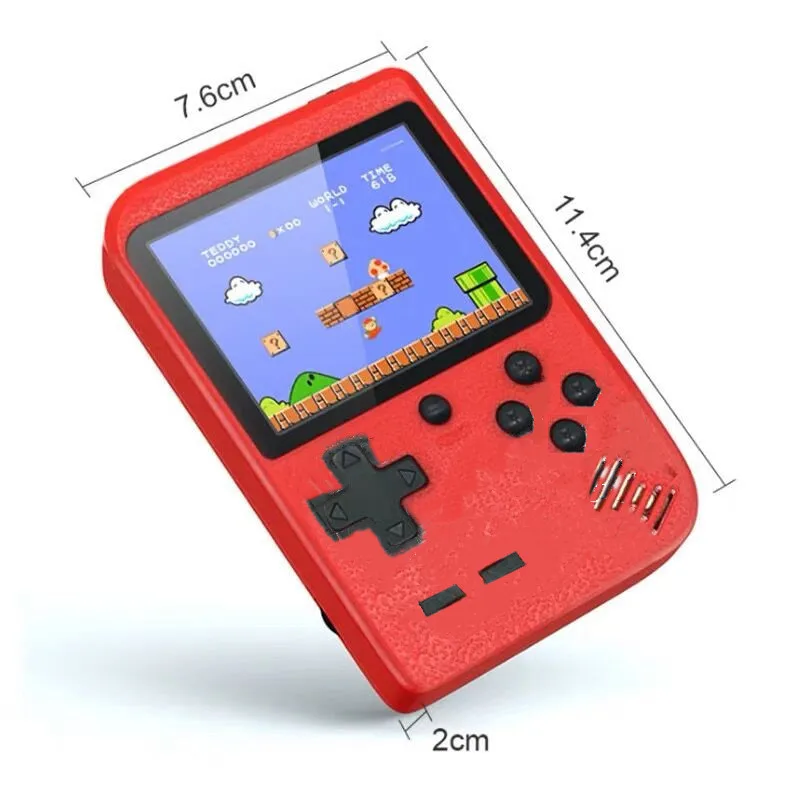 Super Mario Game Machine 400 In One Mini Handheld Arcade Super Mary Retro Handheld Game Machine Game Regalo Di Compleanno Per Bambini