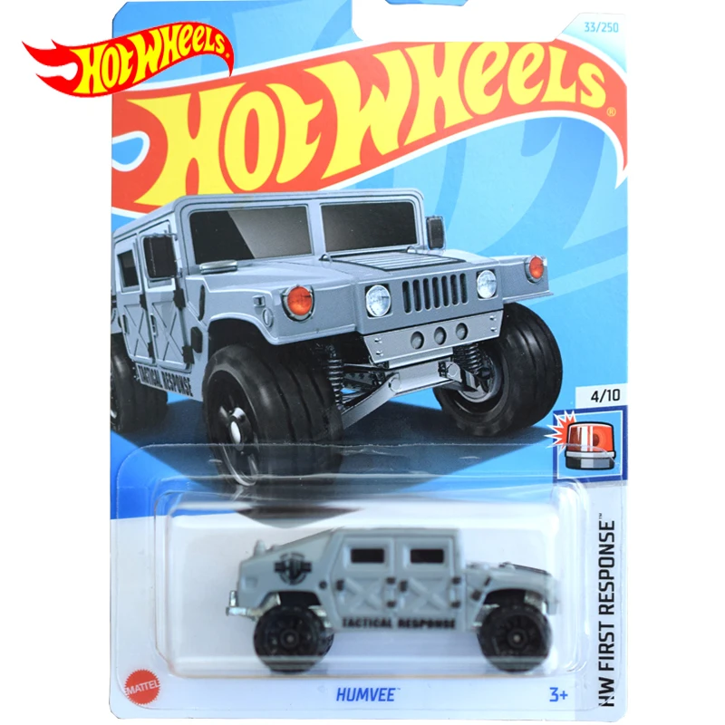 2024 Original Hot Wheels Car Humvee Kid Toy For Boy 1/64 Diecast Voiture Alloy Model Collection Brinquedo Regalo Di Compleanno Per Bambini