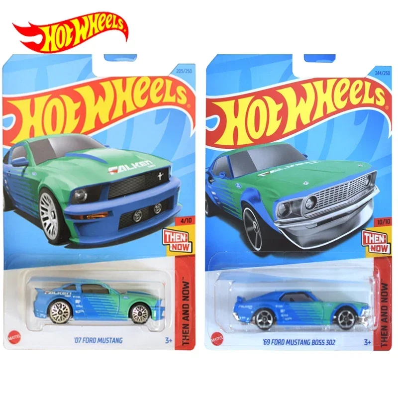 Original Hot Wheels Car Diecast 1/64 Modello Veicoli In Lega 07 69 Ford Mustang Boss 302 Ragazzi Giocattoli Per Bambini Regalo Per Bambini C4982-205