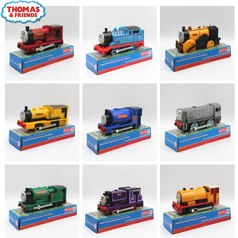 Originale Thomas And Friends Trackmaster Train Electric Track Railway Diecast Bradley Skarloey Rocket Dennis Giocattoli Per Bambini Per Regalo Ragazzo