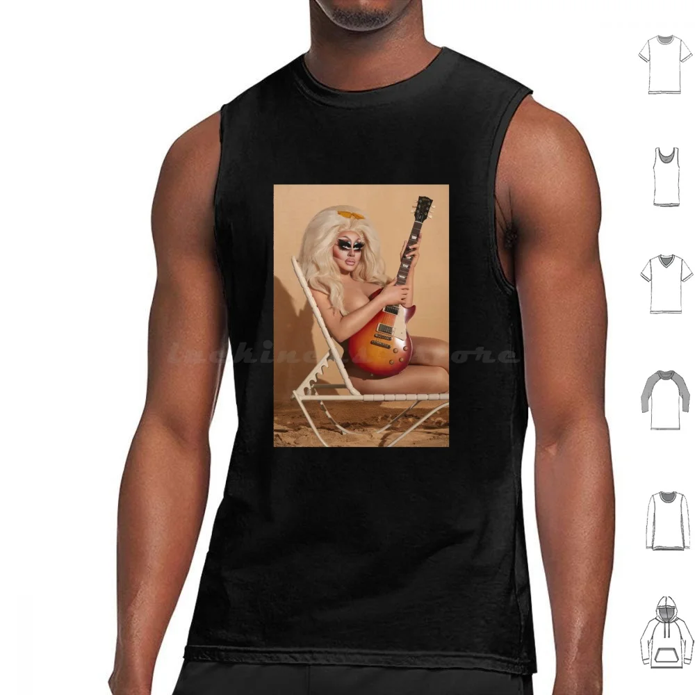 Trixie Mattel-Canotte Gilet Senza Maniche Trixie Mattel Katya Katya Zamodchikova Trixe Trixie E Katya Trixie Mattel E