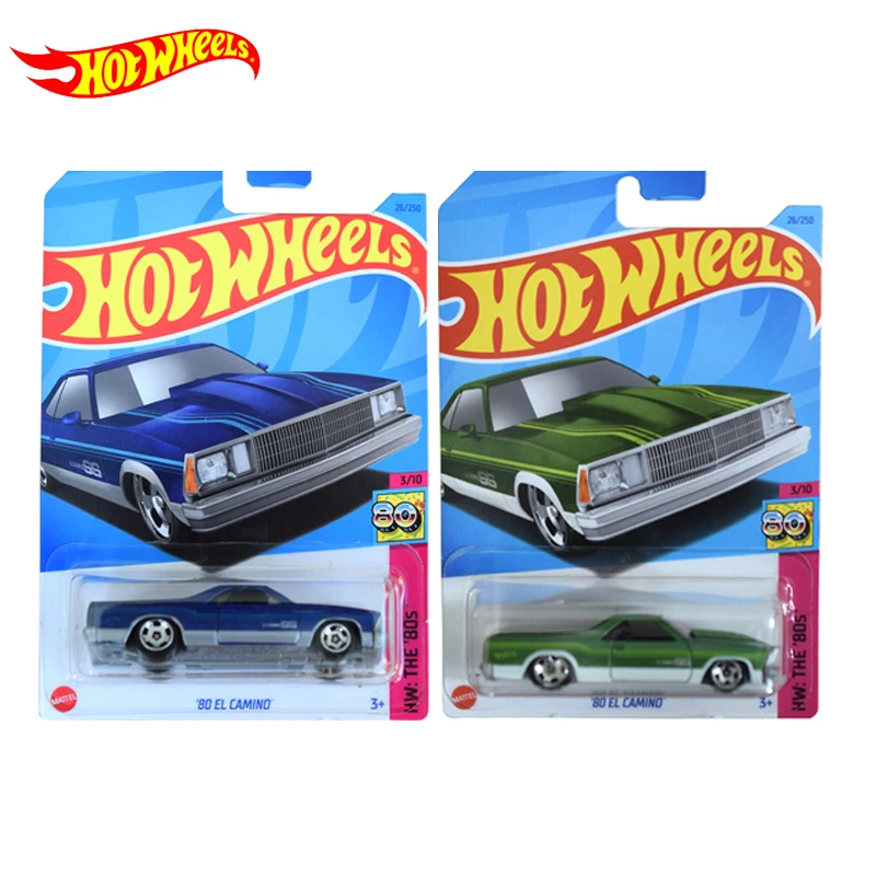 Original Hot Wheels Car El Camin Giocattoli Per Bambini Per Ragazzi 1/64 Metal Diecast Voiture Model Collection The 80S Juguete C4982-26/250