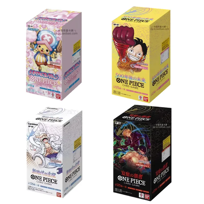 Bandai Original Japanese Anime Booster Box One Piece Op-05/06 Risveglio Della Nuova Era Tcg Collection Card Giocattolo Per Bambini In Magazzino