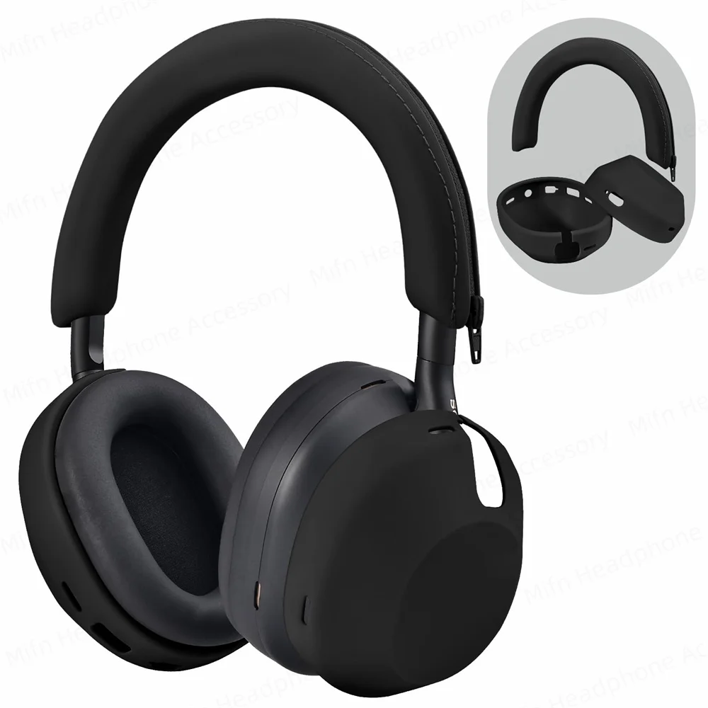 Custodie 2 In1 Per Sony Wh-1000Xm5 Custodia Per Auricolari Custodia Protettiva In Silicone Antigraffio Custodia Per Cuffie Wireless Per Sony Wh-1000Xm