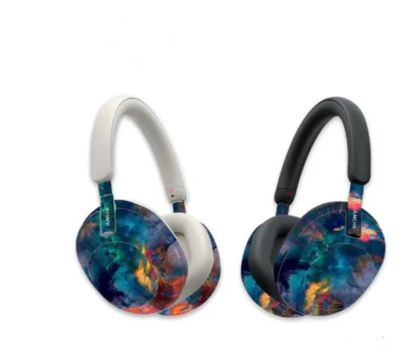 3M Skin Sticker Per Sony Wh 1000 Xm5 Headset Wrap Cover Universal Vinyl Decal Skin Per Cuffie Wireless Sony Wh 1000 Xm5