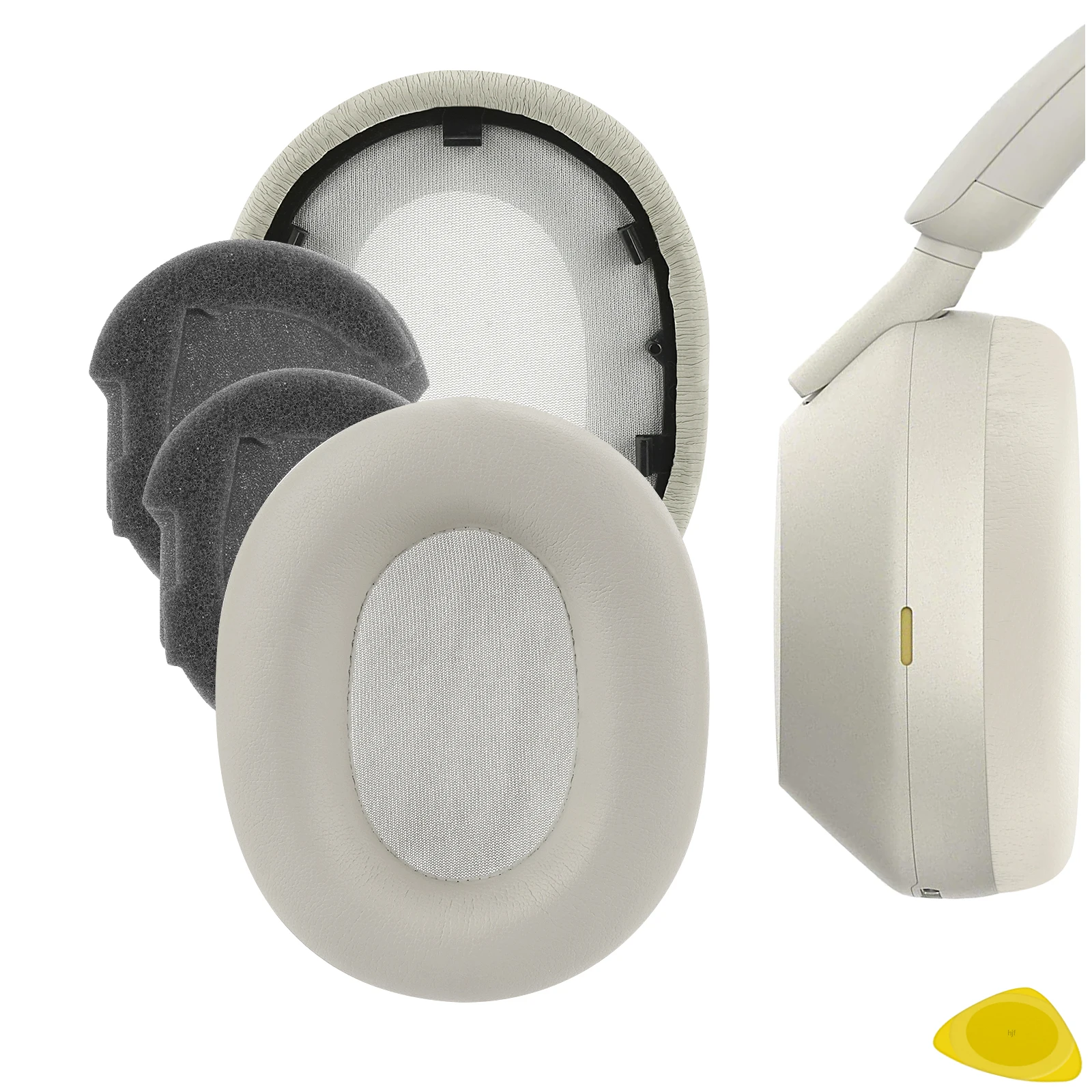 Cuscinetti Auricolari Di Ricambio Geekria Quickfit Per Cuffie Wireless Sony Wh-1000Xm5, Wh1000Xm5