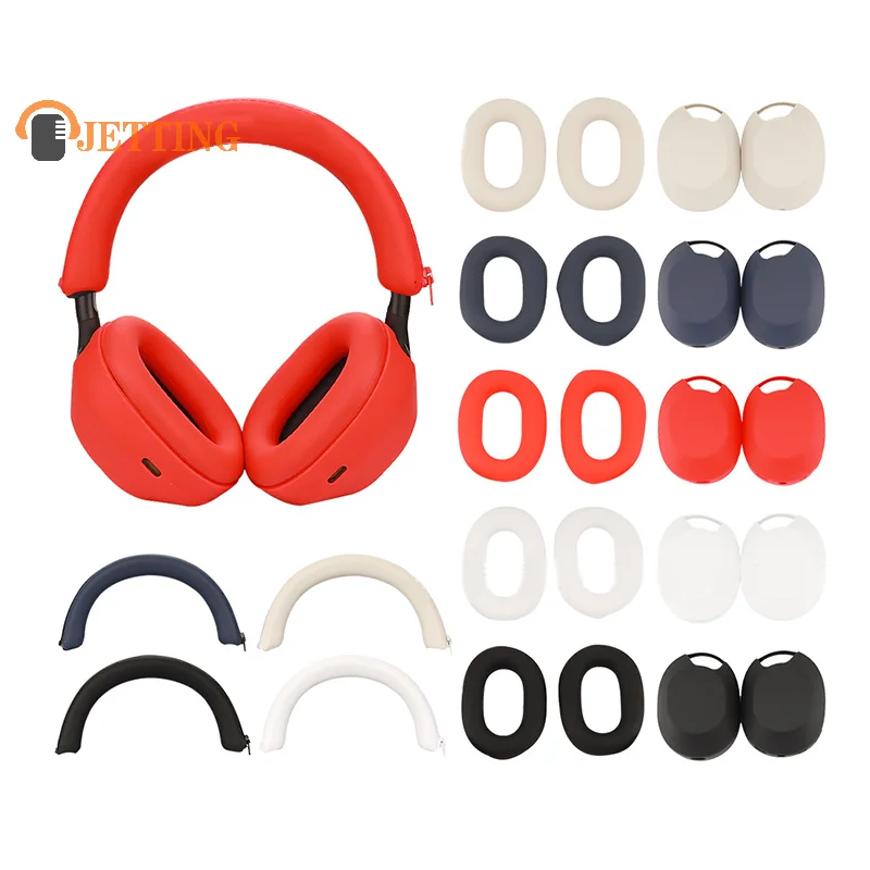 Custodie 2 In1 Per Sony Wh-1000Xm5 Custodia Per Auricolari Custodia Protettiva In Silicone Antigraffio Custodia Per Cuffie Wireless Per Sony Wh-1000Xm