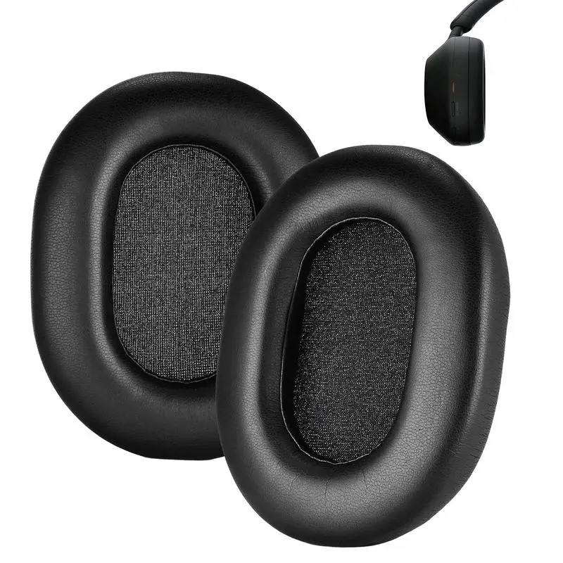 Cuscinetti Auricolari In Memory Foam In Morbida Pelle Proteica Cuscini Auricolari Di Ricambio Per Cuffie Over-Ear Sony Wh-1000Xm5 Wh1000Xm5
