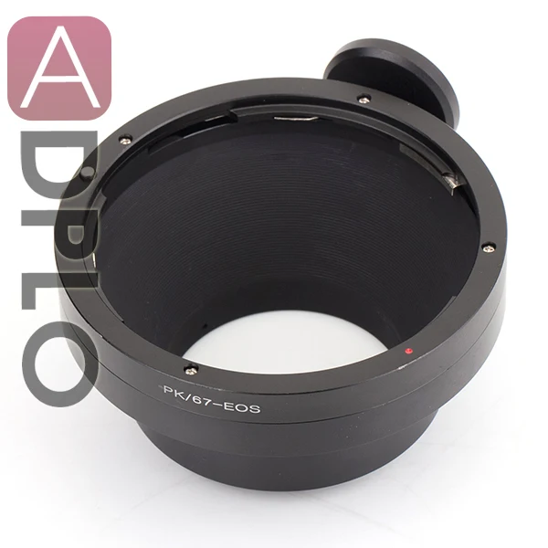 Adplo Per Pk-Eos Lens Adapter Vestito Per Pentax Pk 67 Per Canon E0S Ef 50D 7D 5D 6D 50D 40D 30D 100D 700D 650D 600D 550D 500D 450D