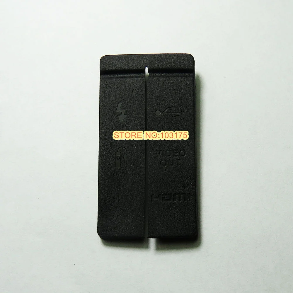 Cappuccio Interfaccia Usb / Av Out/ Hdmi/ Mic Cover In Gomma Per Canon Eos 50D