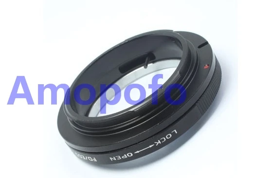 Amopofo Fd-Ef Adattatore, Per Canon Fd Lens Per Canon Eos Ef Ef-S 700D 50D 60D 350D 6D 1000D Fotocamera Adattatore