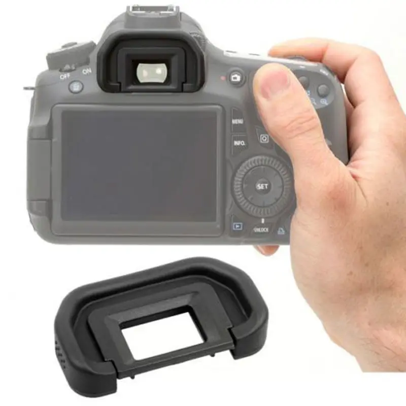 5 Pz/Set Eos 20D, Eos 30D, Eos 40D, Eos 50D, Eos 60D, Eos 70D, Eos 5D, Eos 6D Kit Oculare In Gomma Per Canon Eyecup Eb