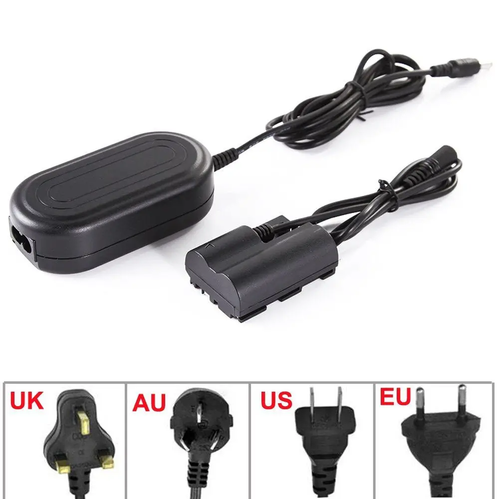 Ack-E2 Spina Di Corrente Alternata Adattatore Per Canon Eos 300D 5D 10D 20D D60 40D 50D 30D In Edizione Limitata