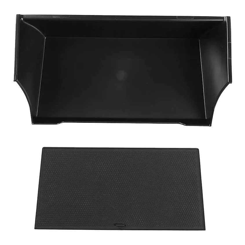 Per Land Rover Defender 110 2020-2021 Abs Black Car Central Storage Bracciolo Box Storage Box Phone Box