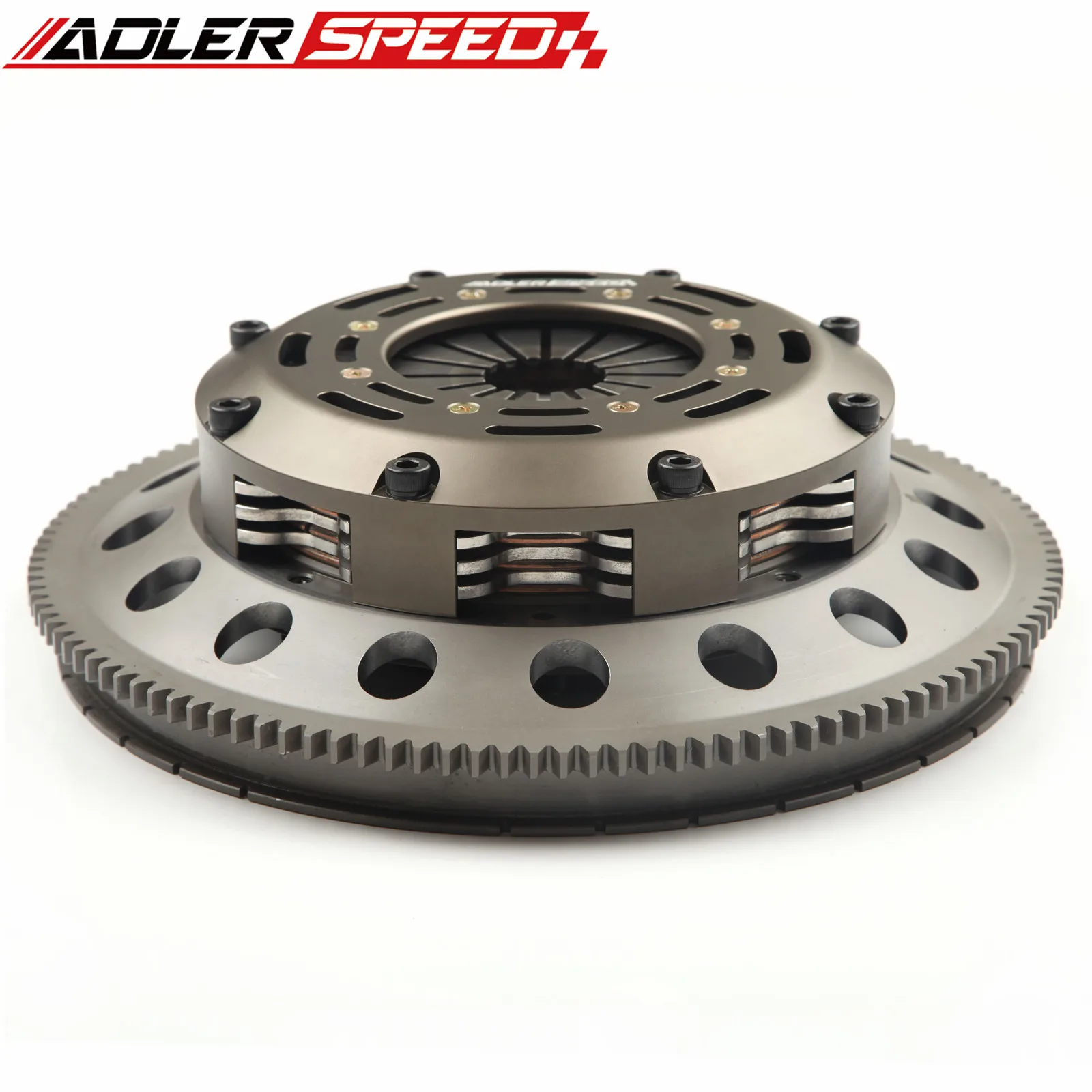Adlerspeed Kit Disco Triplo Frizione + Volano Per Nissan 350Z Infiniti G35 3.5T Vq35De