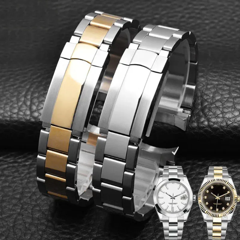 Cinturino Per Orologio Da Uomo Rolex Cinturino In Acciaio Inossidabile Explorer Cinturini Submariner Bracciale Impermeabile Ghost King Watch Strap 20M