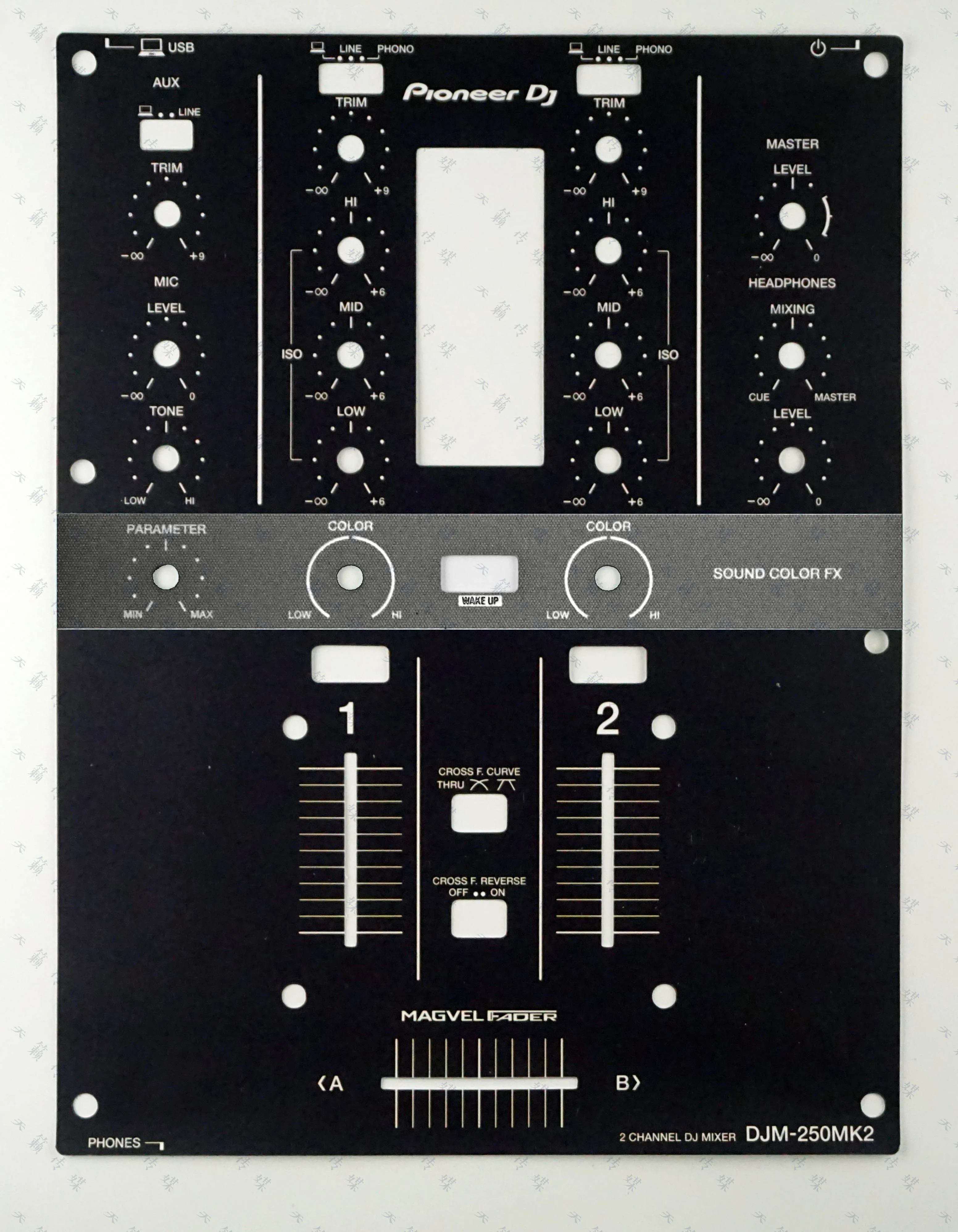 Djm-250 Mk2 Skin Mixing Station Mask Pioneer Adesivo Colorato Può Essere Personalizzato Individualmente