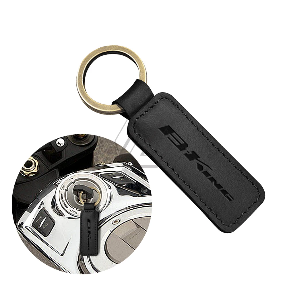 Portachiavi In Pelle Bovina Per Moto Portachiavi Per Suzuki B-King 400 600 1340