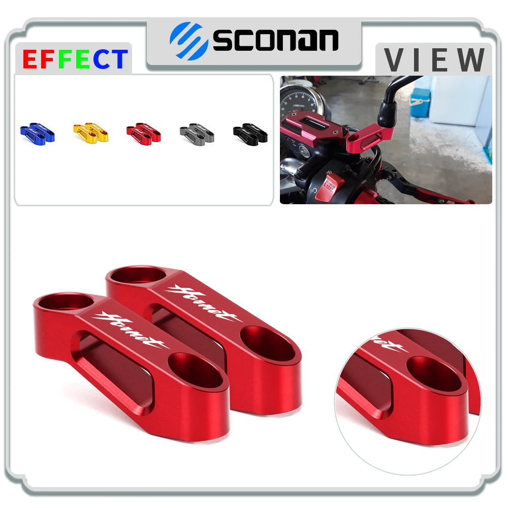 Per Honda Hornet Cb Hornet Hornet Cb Hornet Moto Adattatore Per Estensione Specchietto Retrovisore Di Alta Qualità Accessori In Alluminio Cnc