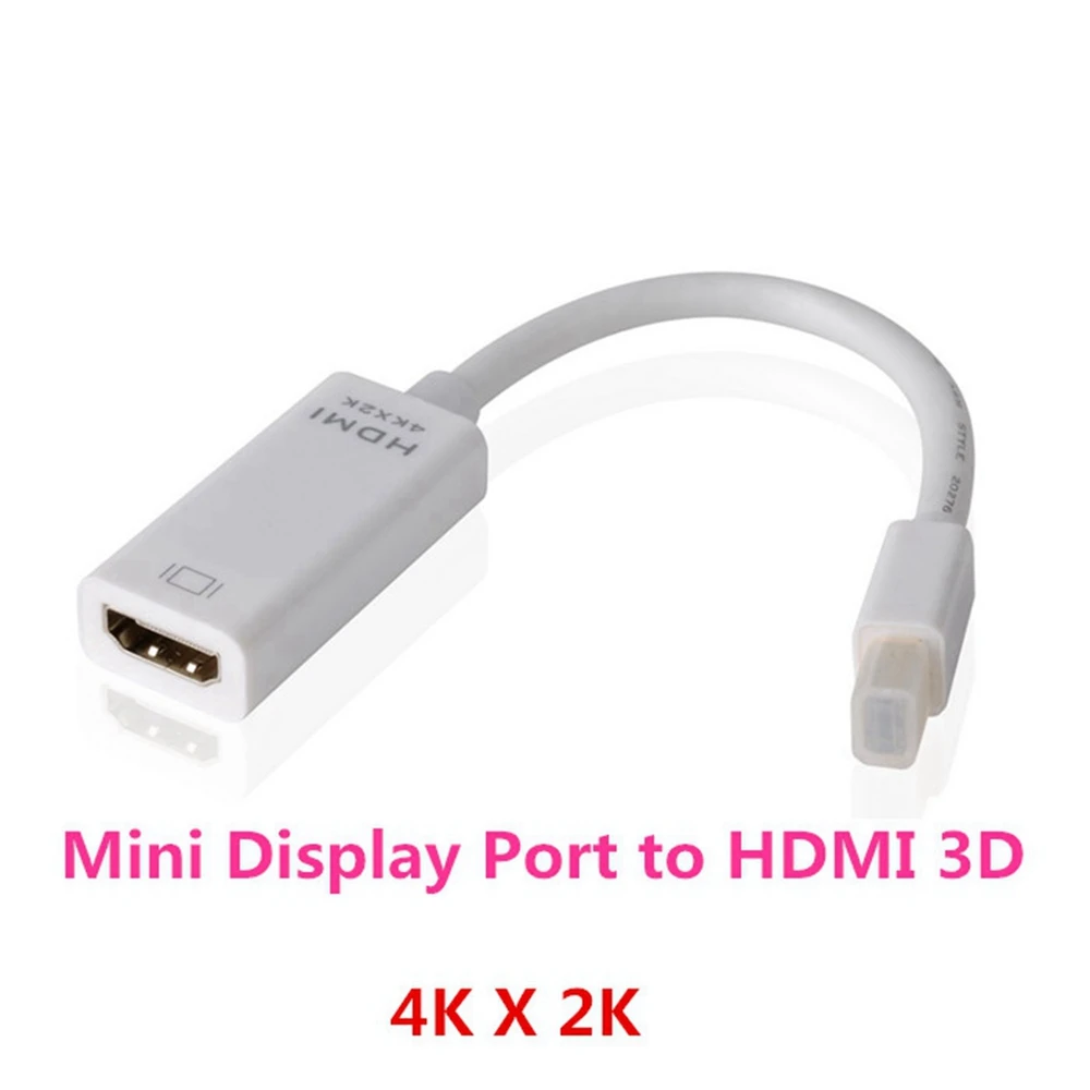Mini Displayport A Hd-Cavo Compatibile 1080P Proiettore Tv Projetor Display Port Converter Per Mac Mini Apple Macbook Air Pro