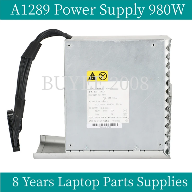 Nuova Scheda Di Alimentazione A1289 Per Apple Mac Pro A1289 Alimentatore 980W 614-0455 Fs8001 Sostituzione Della Scheda Di Alimentazione