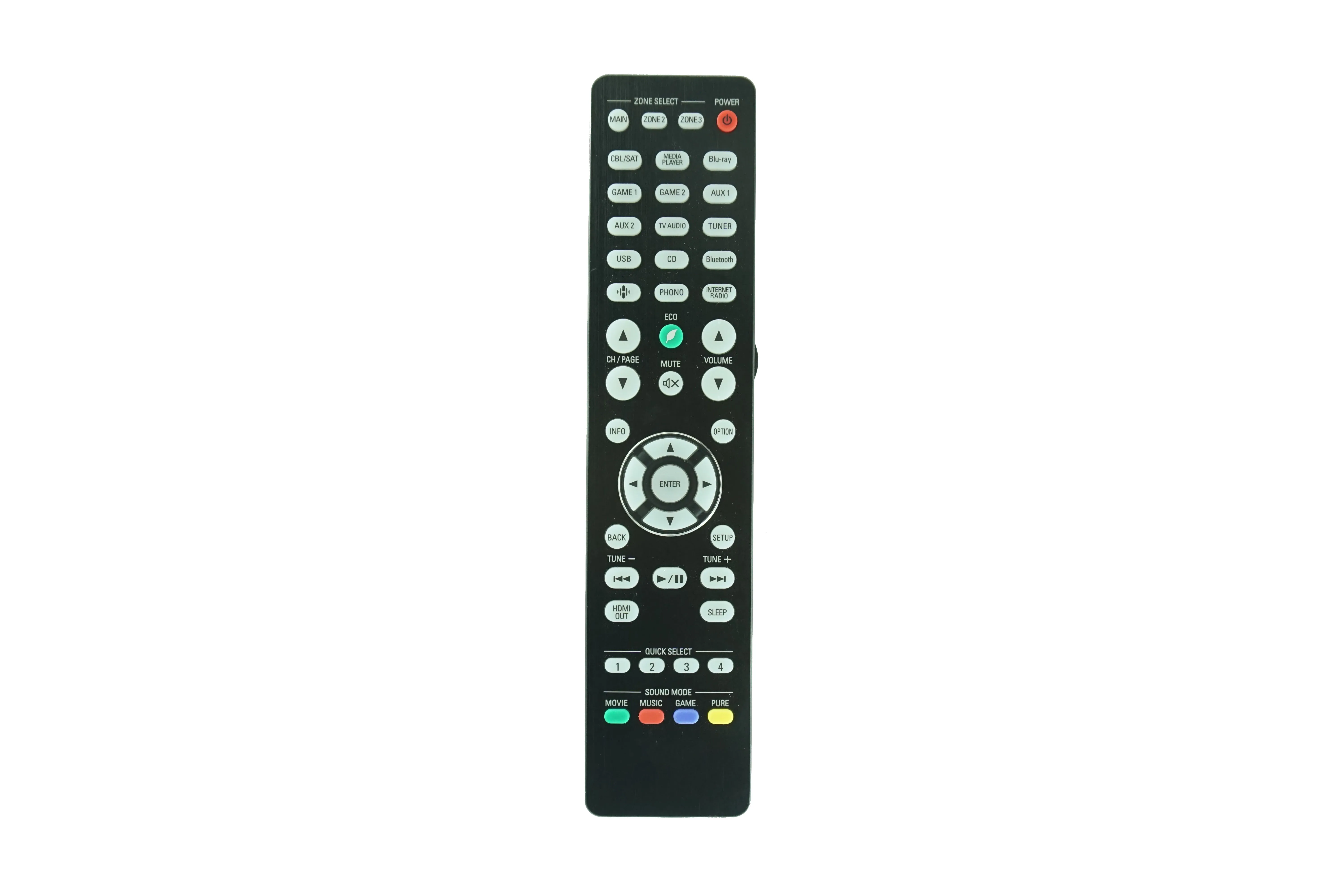 Telecomando Sostitutivo Per Ricevitore Super Av Denon Rc-1250 Avc-A1H 8K 15.4 Canali